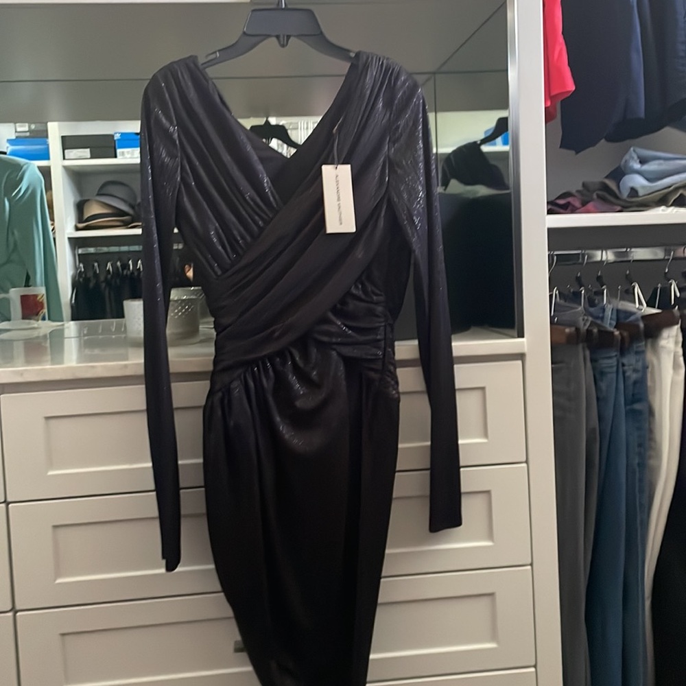 Beautiful black simmer Alexandre Vauthier dress size 36